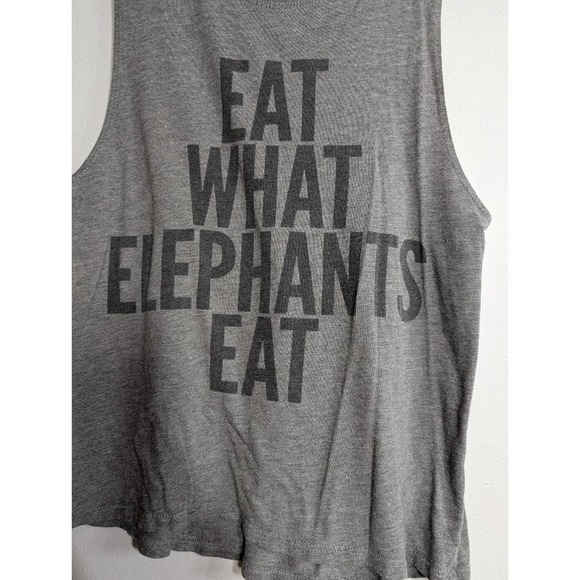 Crazies Medium Eat What Elephants Eat Tank‎ - Picture 2 of 4